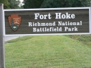 PICTURES/Richmond Battlefields/t_Fort Hoke Sign.JPG